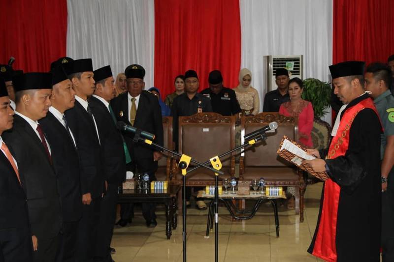 Pengangkatan Anggota DPRD Kabupaten Tana Tidung Masa Jabatan 2019-2024